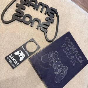 Hobby Lobby Black Gaming Wall Art Set